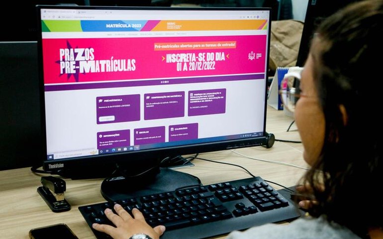 Seduc prorroga pré-matrícula de novatos da rede estadual para até o dia 26