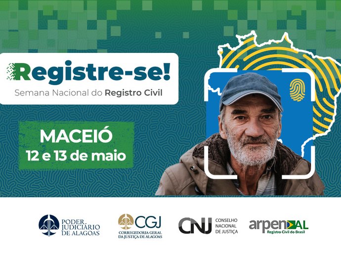 Campanha de registros gratuitos inicia na segunda (12), no Vergel