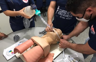 Samu AL realiza I Curso de Via Aérea Avançada para o Manejo de Paciente com Covid-19