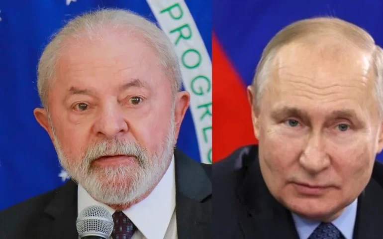 Lula e Putin conversam sobre Ucrânia por telefone