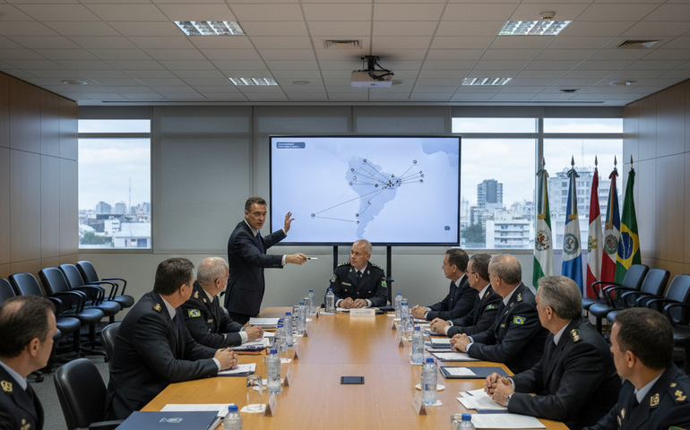 Interpol cria força-tarefa liderada pelo Brasil para combater tráfico de drogas