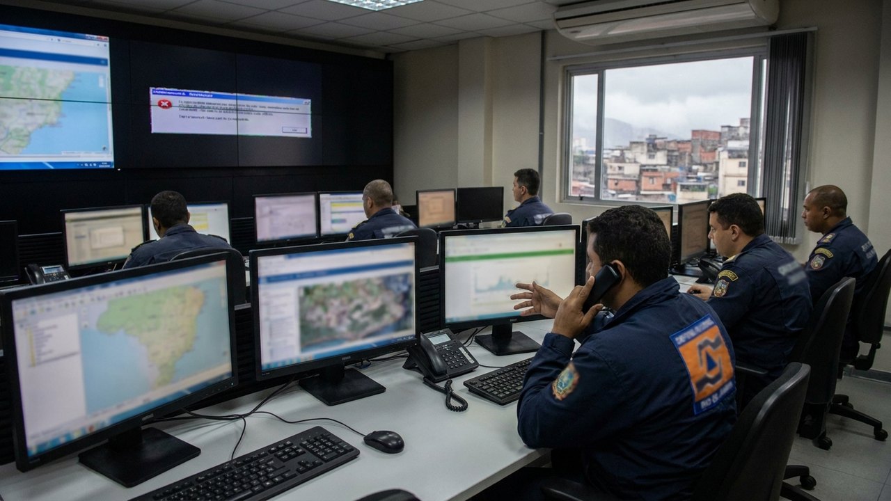 Defesa Civil do Rio desmente falso alerta e aponta instabilidade em sistema nacional