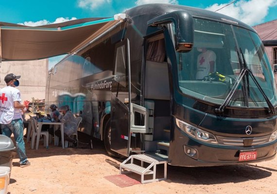 Ônibus da Vacina permanece no Centro de Maceió até o próximo sábado (6)