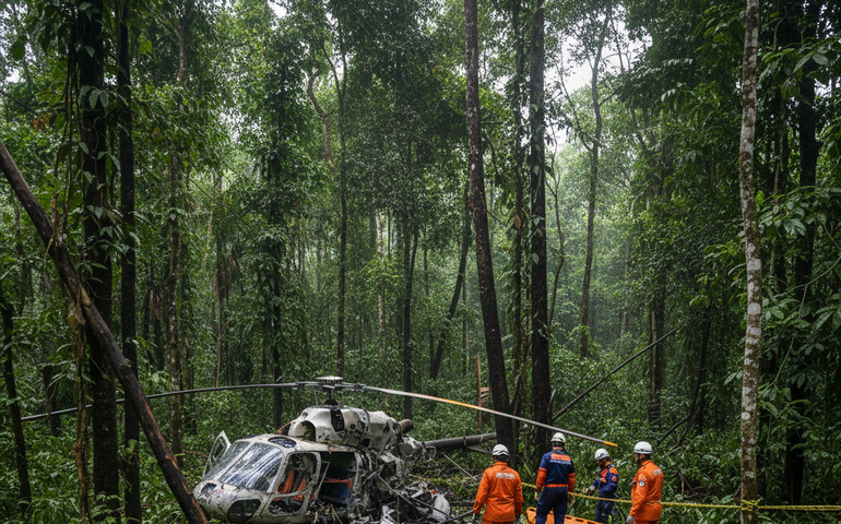'Amigo fora da curva', piloto de novela: quem são as vítimas da queda de helicóptero em Guaratiba