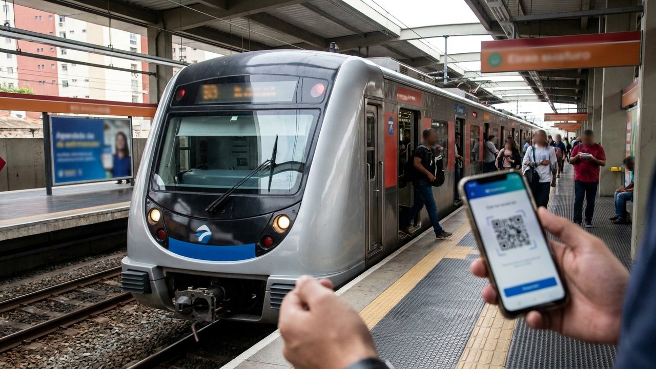 Trem completa 100 dias com Pix disponível para pagamento