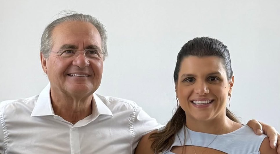 Marcela participou de convenção do MDB, liderado por Renan Calheiros em Alagoas. Foto: Acervo pessoal