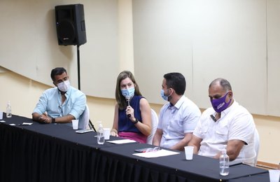 Em encontro, Cibele Moura reafirma que vai continuar trabalhando pelo esporte amador alagoano