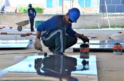  Com entrega prevista para agosto, UPA do Jaraguá segue com obras em andamento 