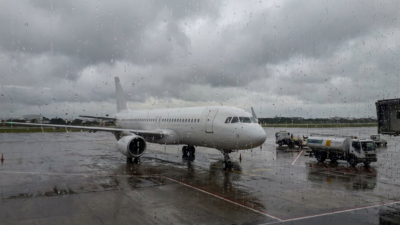 Voo é cancelado no interior de SP após município registrar rajadas de vento de 72,7 km/h
