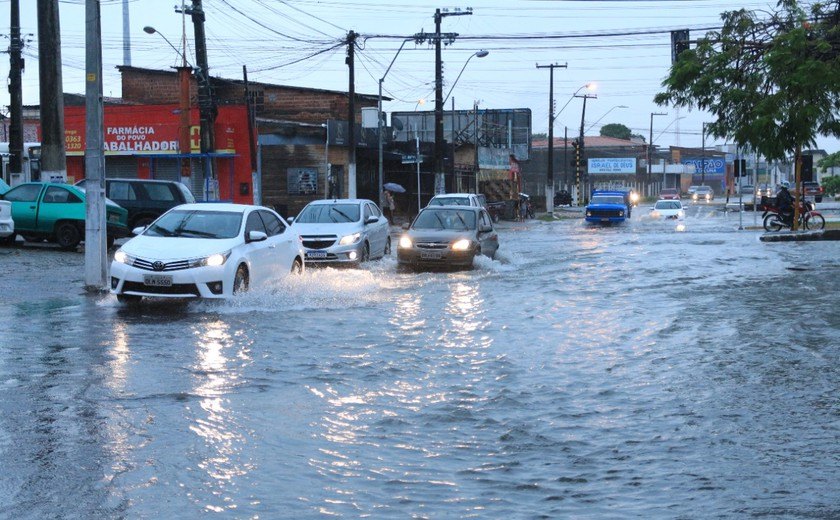 Choveu mais de 80% do esperado para o mês de maio em Maceió