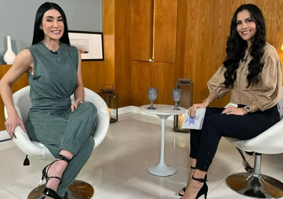 Michelle Barros diz em entrevista que sonho era ter programa na Globo