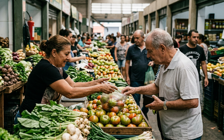 FGV corrige: IPC-S registra queda de 0,14% em fevereiro após alta em janeiro