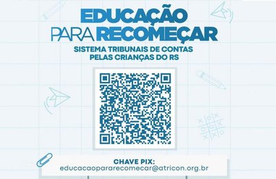 Ação "Educação para Recomeçar" tem o propósito de apoiar no retorno dos estudantes às aulas