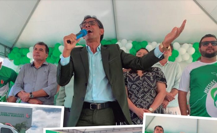 O prefeito Marcos José Herculano da Silva