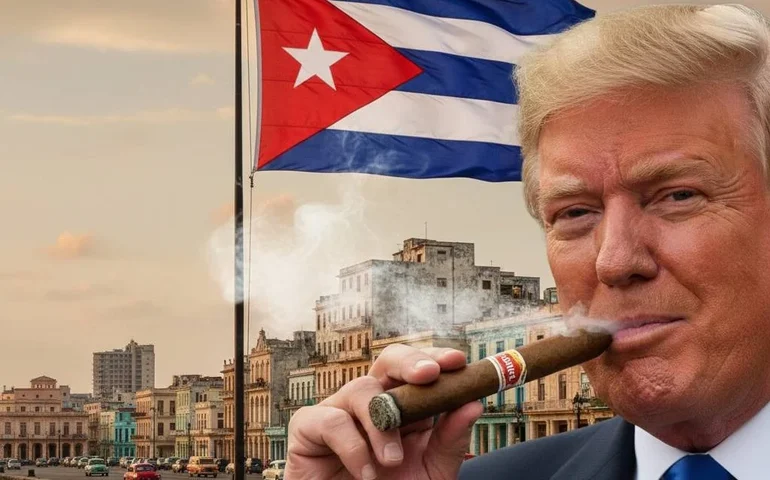 Trump intensifica pressão sobre Cuba e defende fim do regime em série de posts e declarações sugerindo Marco Rubio, seu secretário, como presidente
