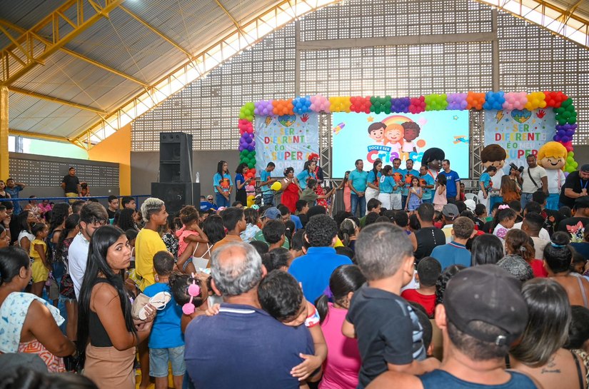 São José da Laje: Festa do Dia das Crianças da Prefeitura é sucesso e atrai milhares de pessoas