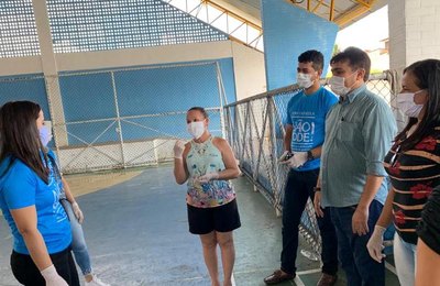 Com itens da agricultura familiar, Prefeitura de Olho D´água Grande faz entrega de novos kits de gêneros alimentícios para alunos