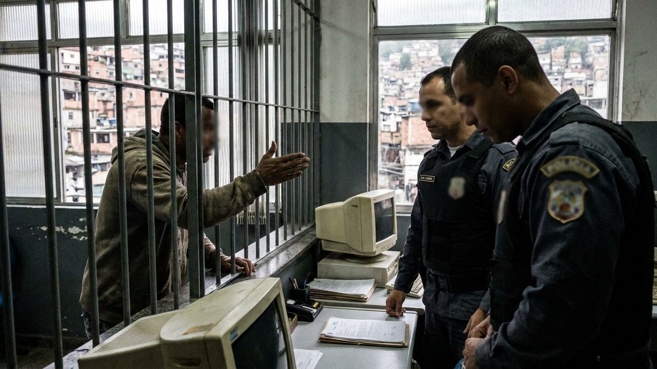 Foragido oferece R$20 mil a PMs para ser liberado da delegacia na Rocinha