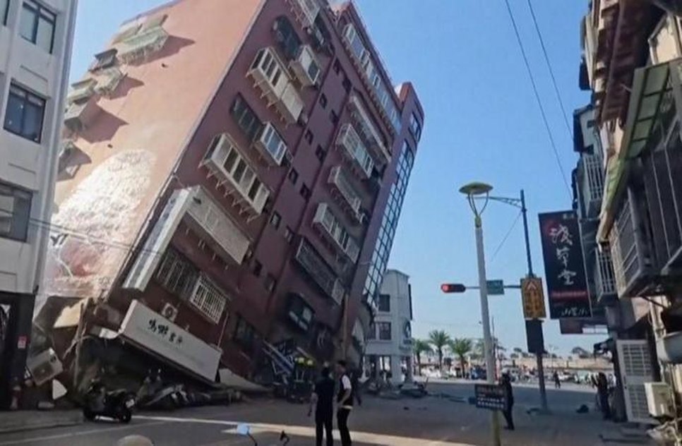 terremoto taiwan / Foto: Reprodução: TVBS