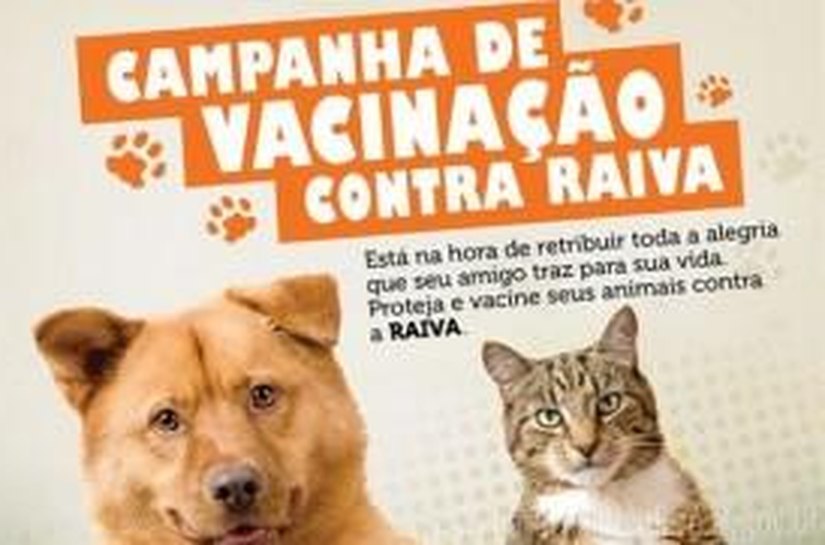 Campanha de vacinação contra a raiva começa neste sábado em Marechal