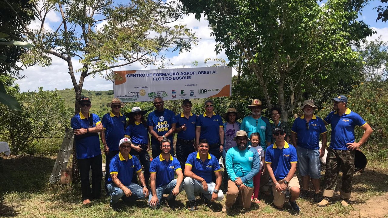  IMA participa da inauguração do Centro de Formação Agroflorestal Flor do Bosque, em Messias 