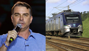 Plano de governo de Flávio Bolsonaro inclui ferrovia e canal em Alagoas