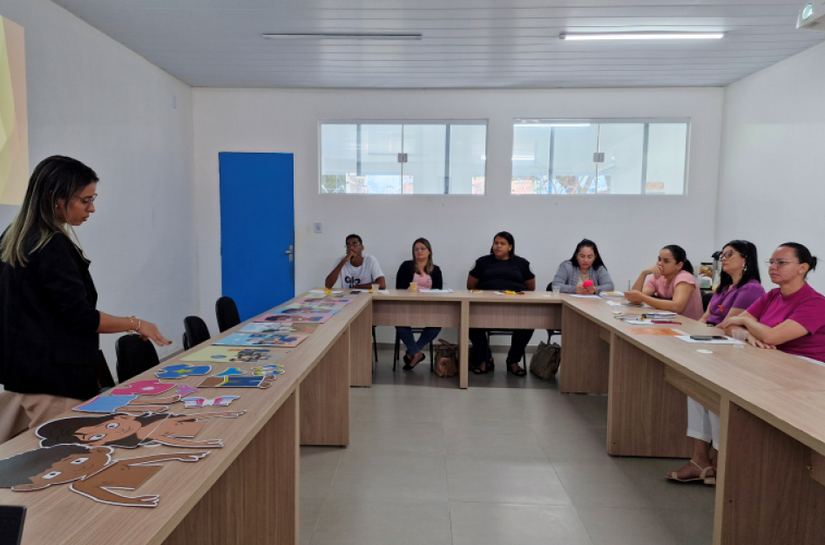 Campo Alegre: equipe do Creas promove encontro formativo sobre os direitos de crianças e adolescentes