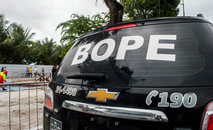 Viatura do Batalhão de Operações Policiais Especiais
