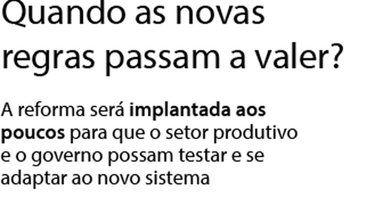 Reforma tributária: alíquota da CBS avança nesta semana