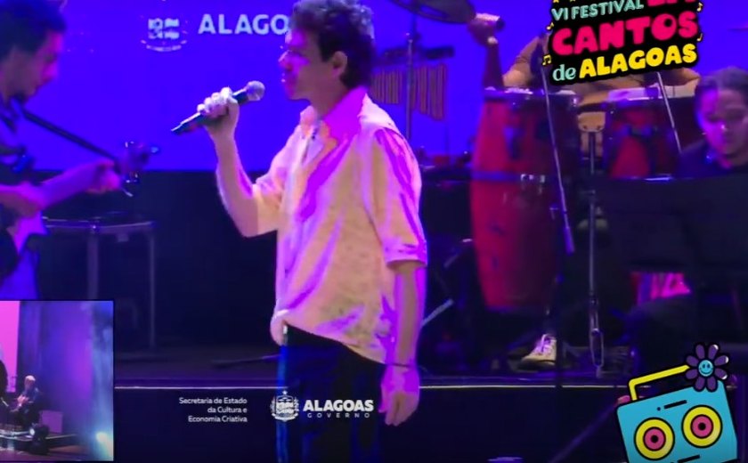 Talentos locais brilham na segunda noite do VI Festival Em Cantos de Alagoas