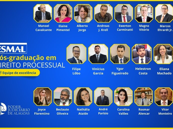 Esmal reabre inscrições para pós-graduação em Direito Processual até 14 de abril