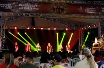 Programação do Natal Luz continua nesta quarta (15) à tarde, em Palmeira