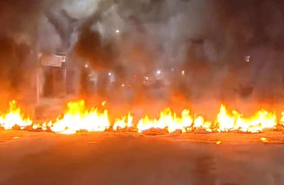 Fogo / Foto: Reprodução/ Cidade Alerta - Tv Atalaia