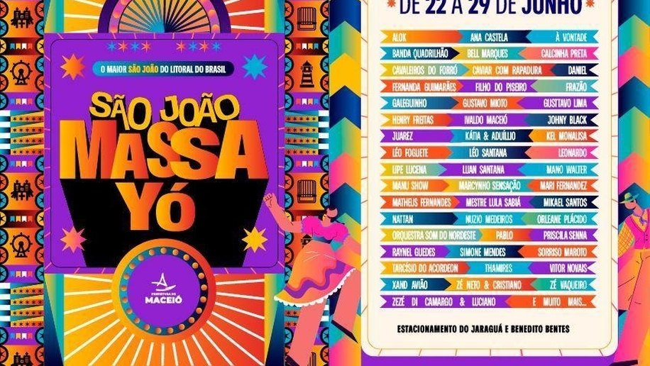 Prefeitura transmite os shows do São João Massayó