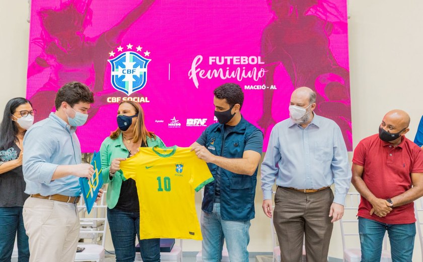 Prefeito JHC abre CBF Social que visa descobrir talentos do futebol feminino em Maceió