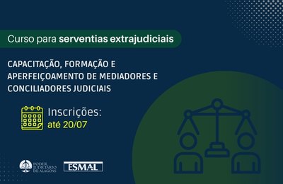 Curso de mediação e conciliação para serventias extrajudiciais está com inscrições abertas