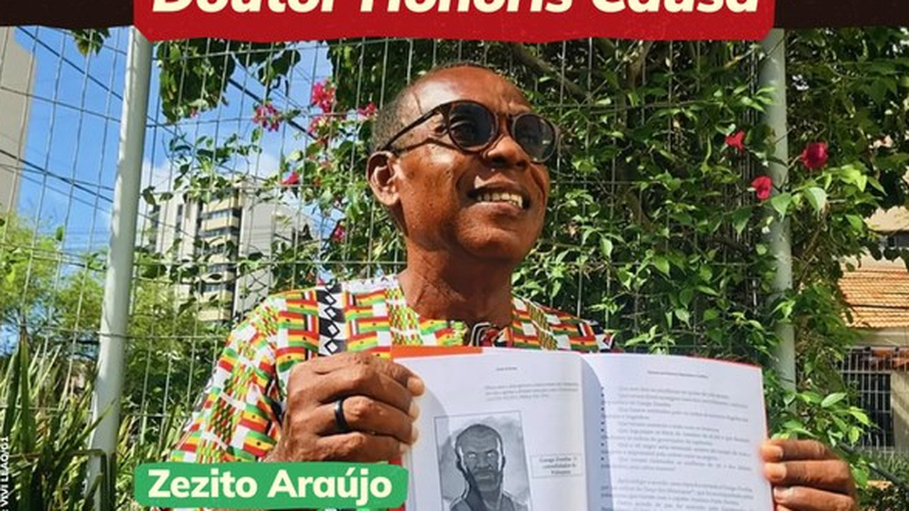 Zezito Araújo recebe título de Doutor Honoris Causa na Bienal de Alagoas