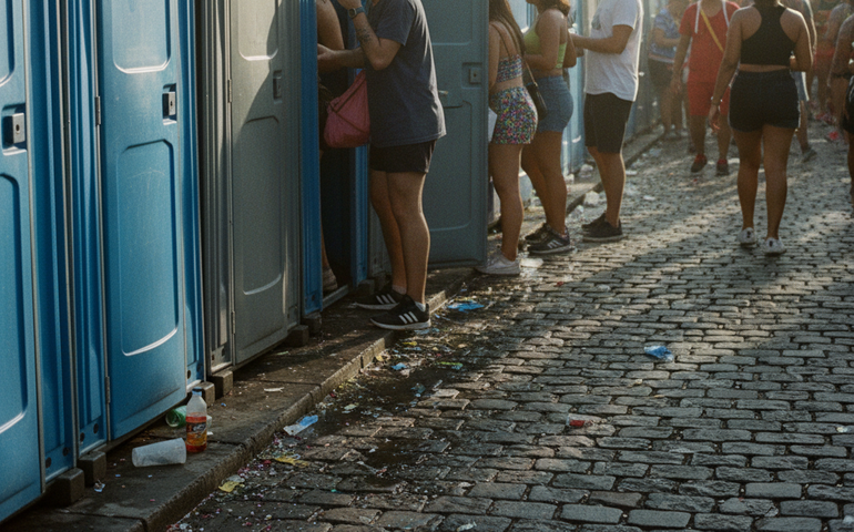 Carnaval: sete cuidados essenciais ao usar banheiros químicos e evitar riscos à saúde