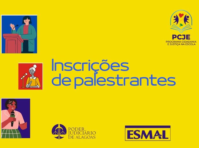 Cidadania e Justiça na Escola abre inscrições para palestrantes