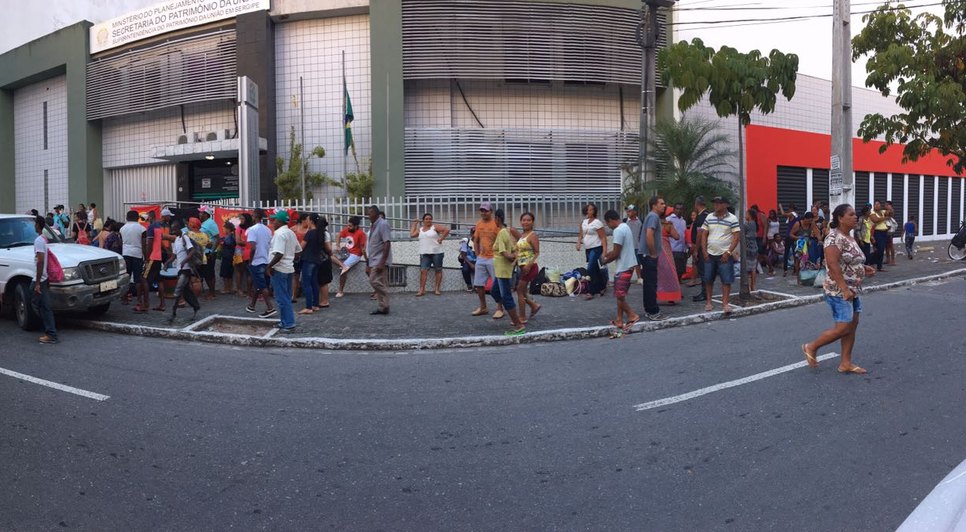 Quilombola invade SPU / Foto: Débora