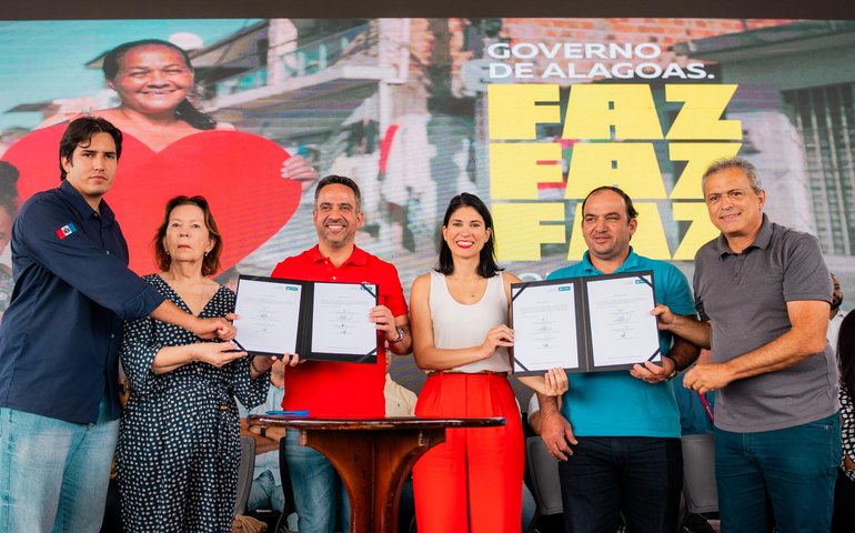 Governo de Alagoas investe R$ 26 milhões entre infraestrutura viária e agricultura em Igreja Nova