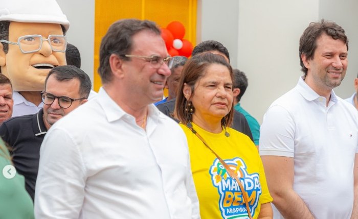 O prefeito de Arapiraca, Luciano Barbosa O prefeito de Arapiraca, Luciano Barbosa