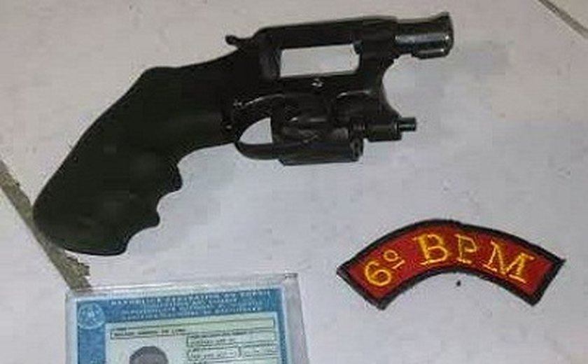 PM apreende menor com arma de fogo em Matriz do Camaragibe