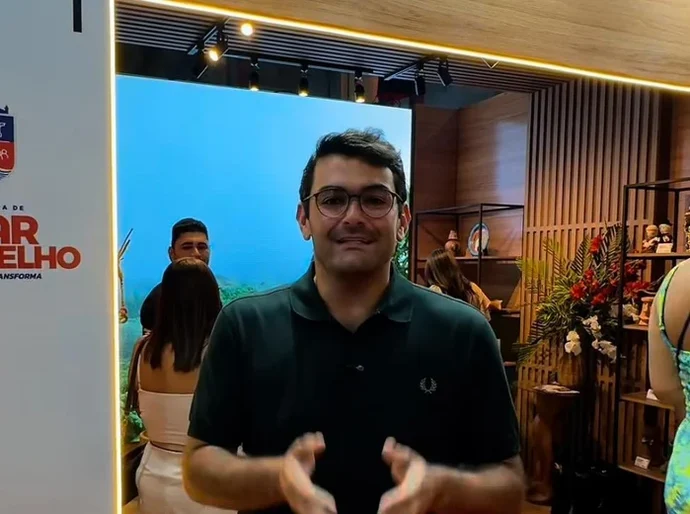 Depois de expor as belezas de Mar Vermelho na Feira dos Municípios, prefeito faz convite para conhecer a “Suíça Alagoana”