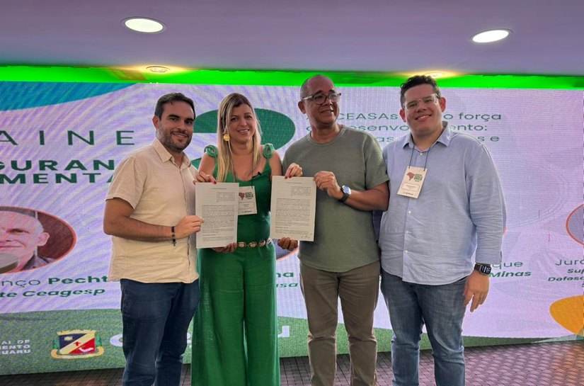 Davi Maia firma parceria para implantação de sistema inovador no Ceasa Alagoas durante encontro nacional