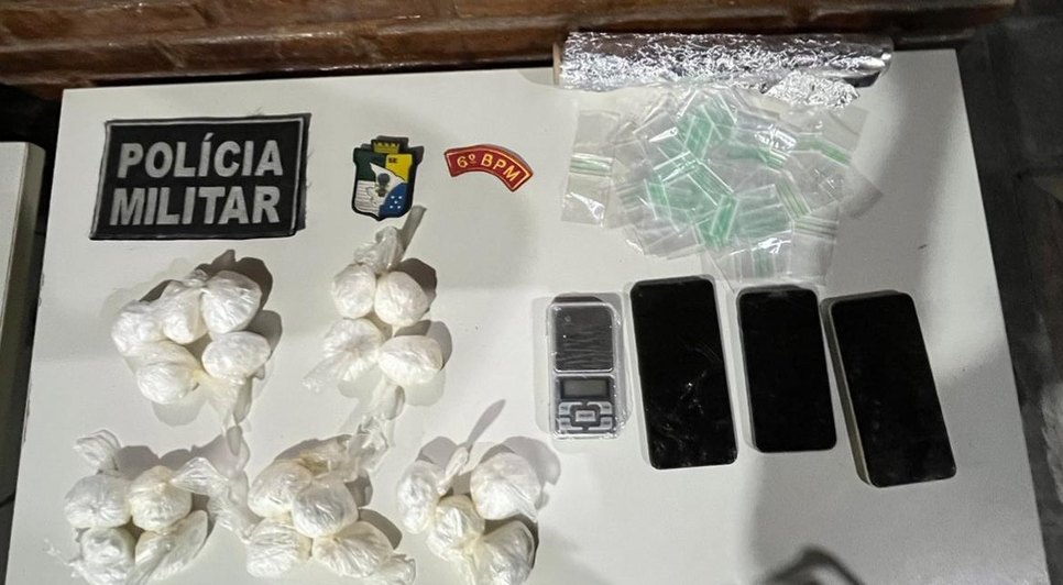 Drogas apreendidas em Estância / Foto: Foto: SSP/SE