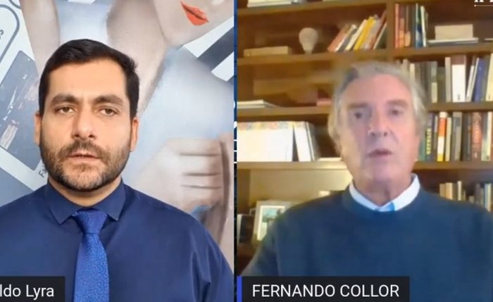 Jornalista Osvaldo Lyra entrevista Fernando Collor