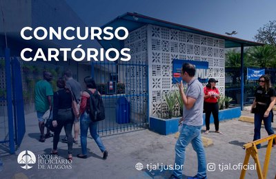 Próxima etapa do concurso dos cartórios ocorre sábado (21) e domingo (22)