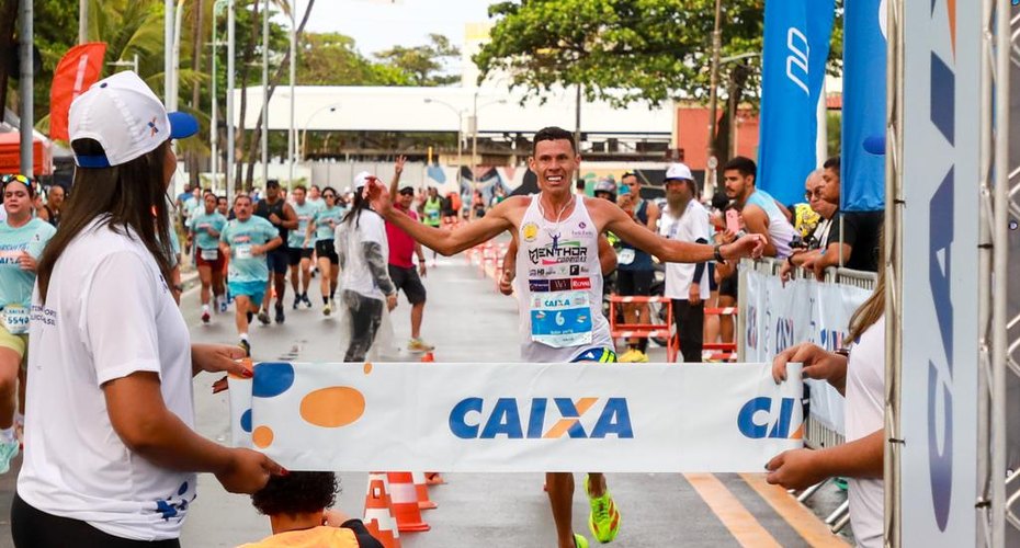 Gleison da Silva Santos conquista o tricampeonato da etapa de Maceió do Circuito de Corridas Caixa