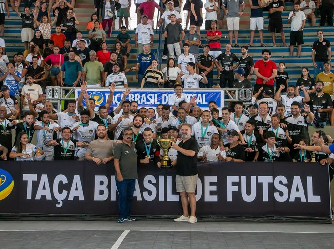 Esporte Clube Traipu é campeão da divisão especial da Taça Brasil de Futsal; título é inédito para o futsal alagoano